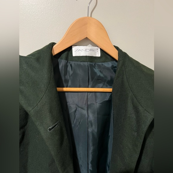 Sandro Wool Coat - Picture 2 of 5